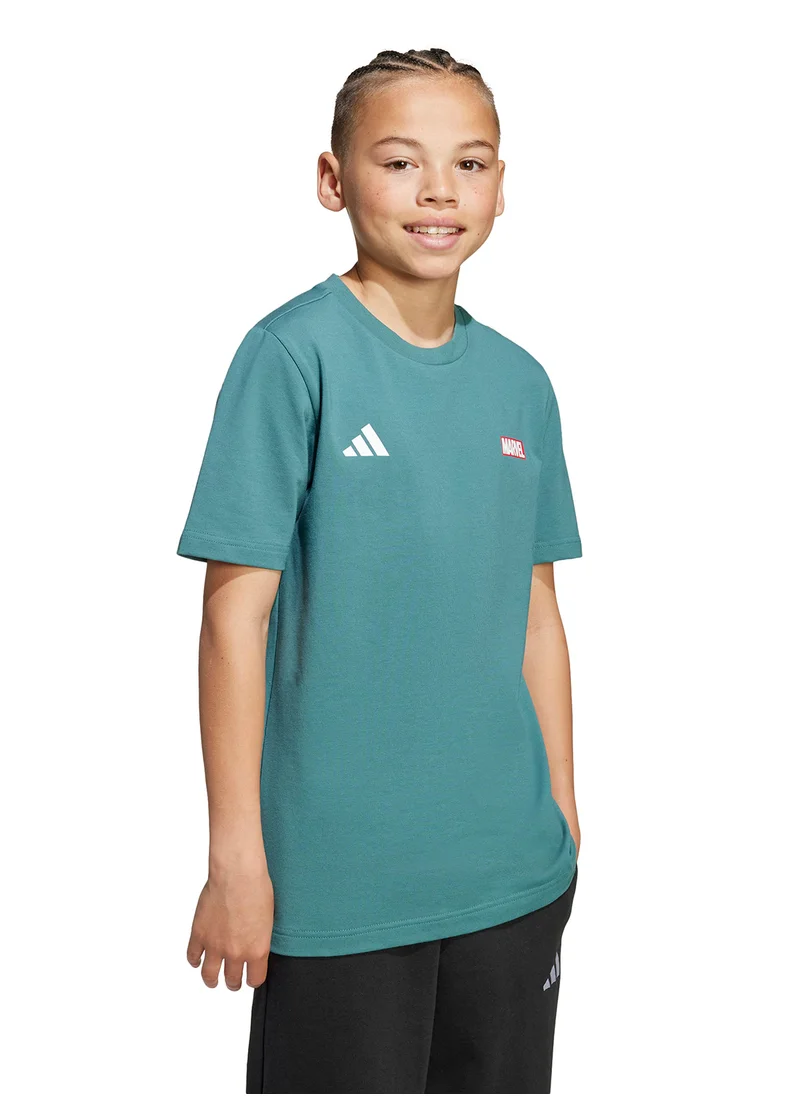 Adidas Youth Marvel Spider Man Graphic T-Shirt