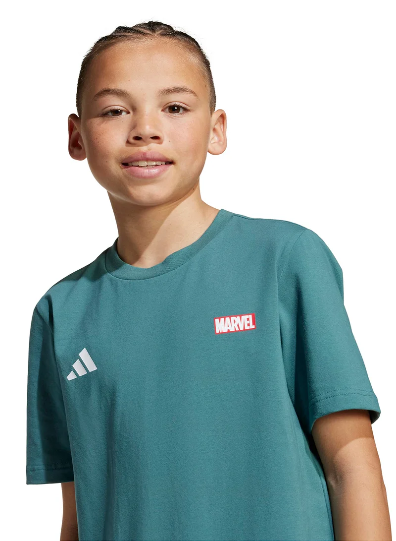 Adidas Youth Marvel Spider Man Graphic T-Shirt