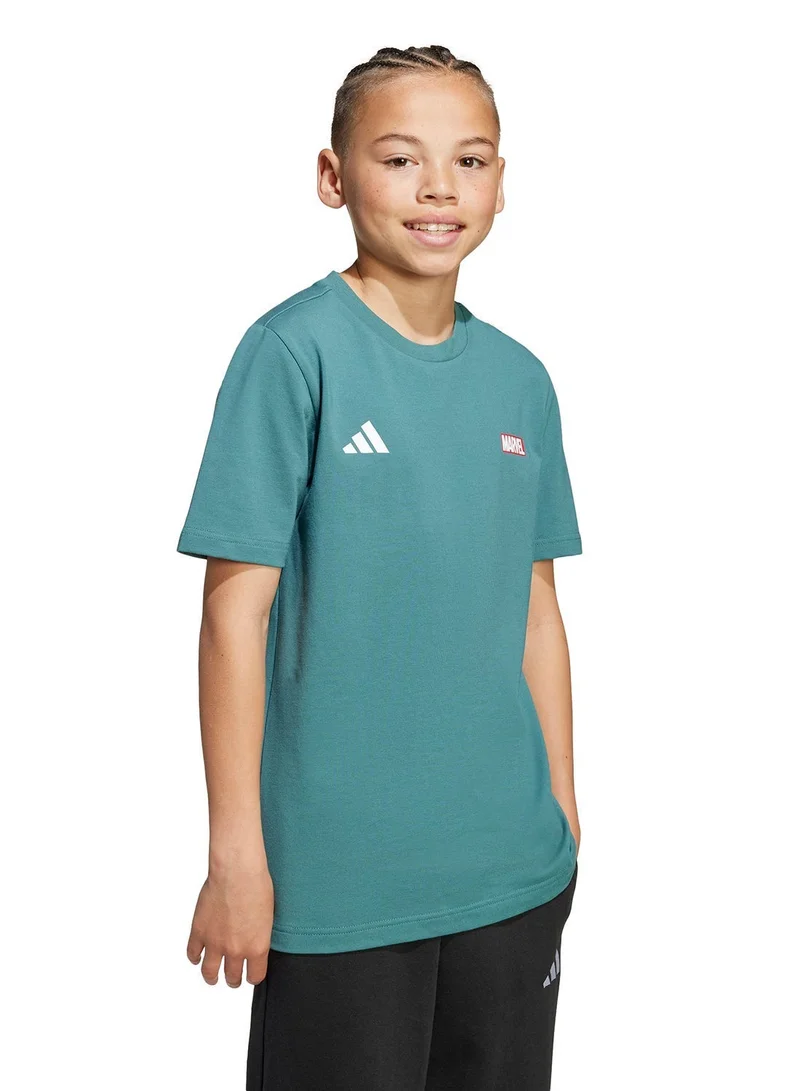 Adidas Youth Marvel Spider Man Graphic T-Shirt