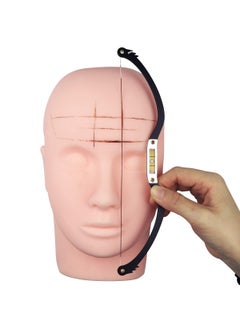 Guapa Eyebrow Marker Ruler Featuring Bubble Leveler Eyebrow Mapping Tool Kit Featuring Bow with String Eyebrow Bow Mapper Tool with Mapping Thread for Shaped Brows Permanent Makeup Tattoo Black