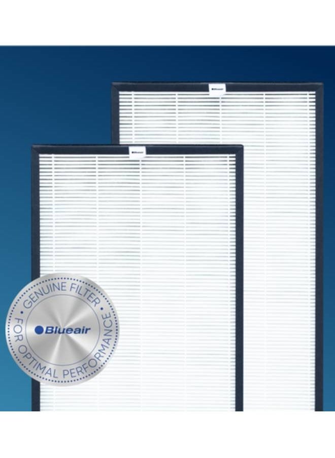 Blueair - Particle Filter 2pcs | Replacement Filter for Classic Pro CP7i, Removes 99.97% of Airborne Particles, 6-12 months of use - White - 2pcs - Image 1