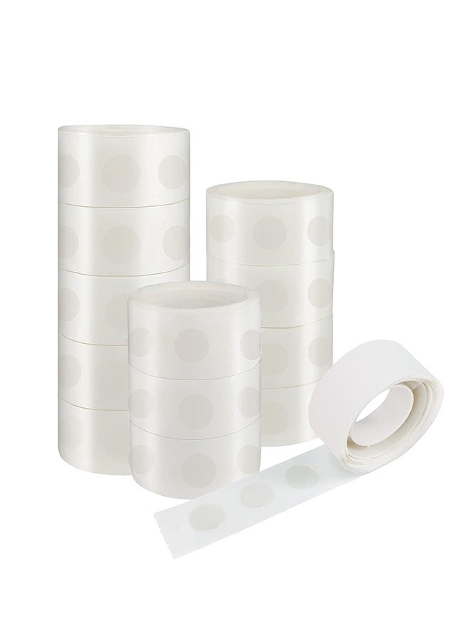 1000 قطعة بالون نقاط لاصقة شفافة، شرائط لاصقة على الوجهين لاصقة على الوجهين قابلة للإزالة بنقاط لاصقة مستديرة بدون أثر، نقاط لاصقة شفافة متعددة الوظائف لتزيين مهرجانات الحفلات - Image 1