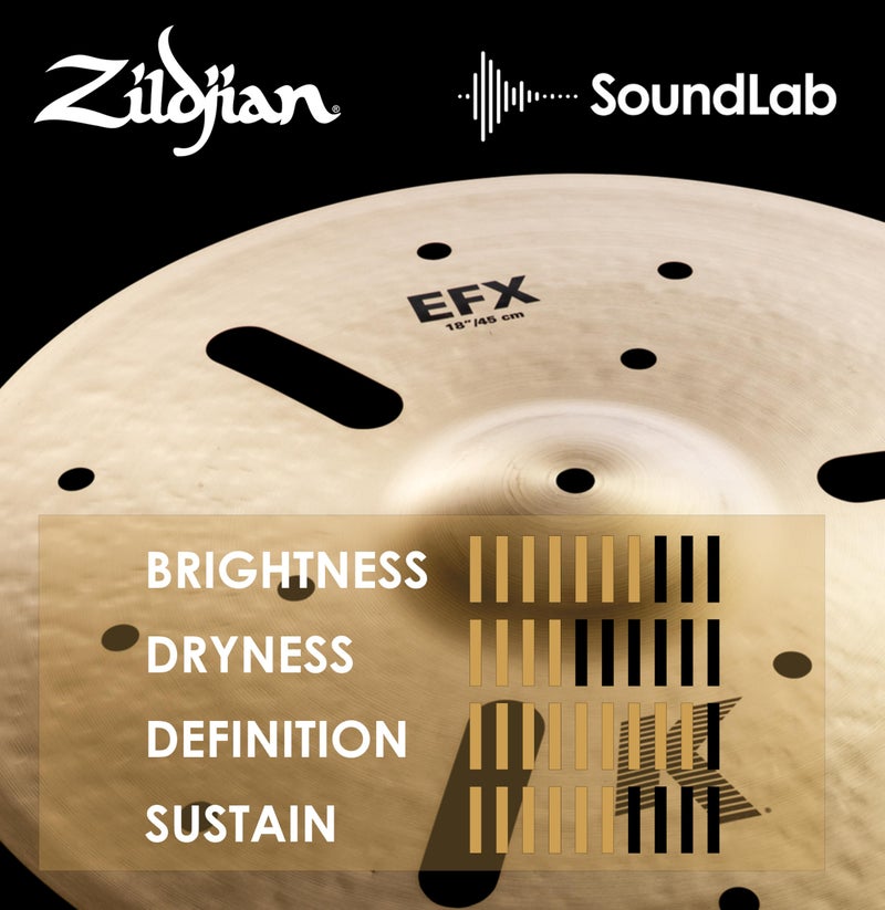Zildjian K Series EFX Crash Cymbal - 18 Inches - Image 5