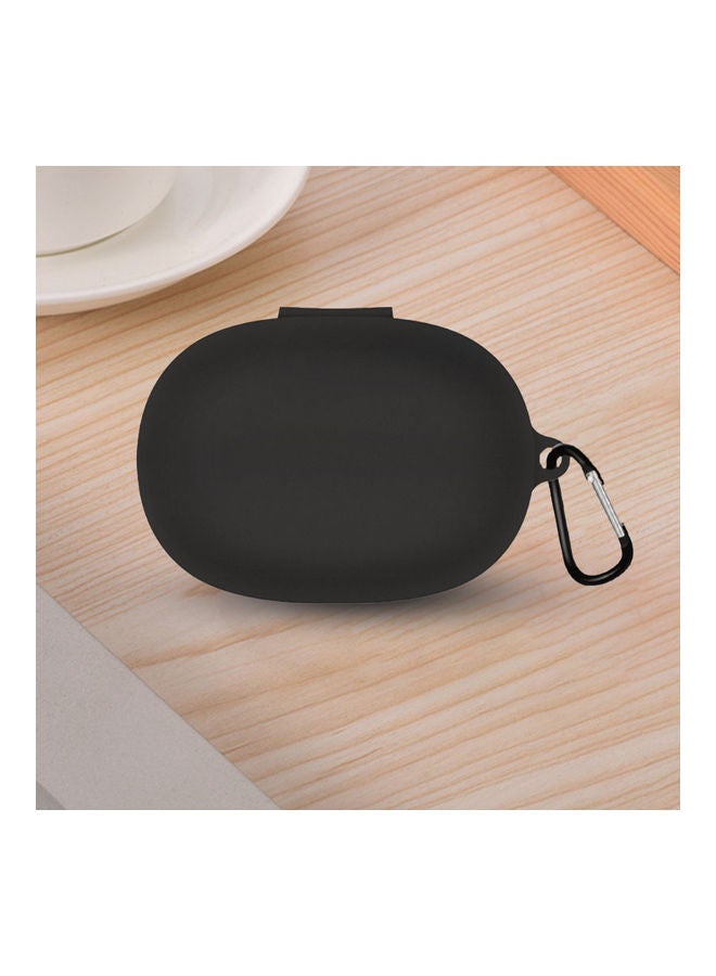 Protective Case Cover For Realme Buds Q Wireless Earphones Black - Image 2