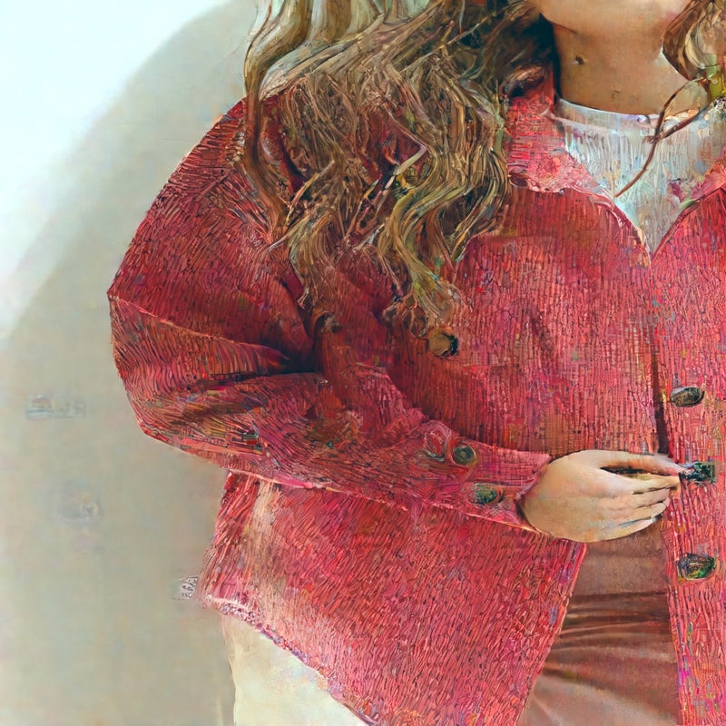 Women's Corduroy Long Sleeve Open Front Cardigan Shirt with Pockets - Image 2