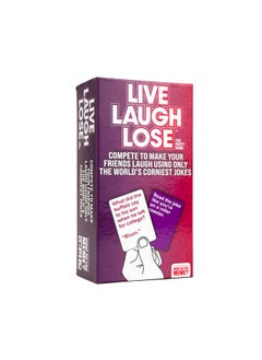WHAT DO YOU MEME? WHAT DO YOU MEME? Live Laugh Lose - The Party Game Where You Compete to Make Corny Jokes Funny  - Image 1