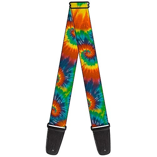 Buckle Down Buckle-Down Guitar Strap Tie Dye Swirl Multi Color 2 Inches Wide - Image 1