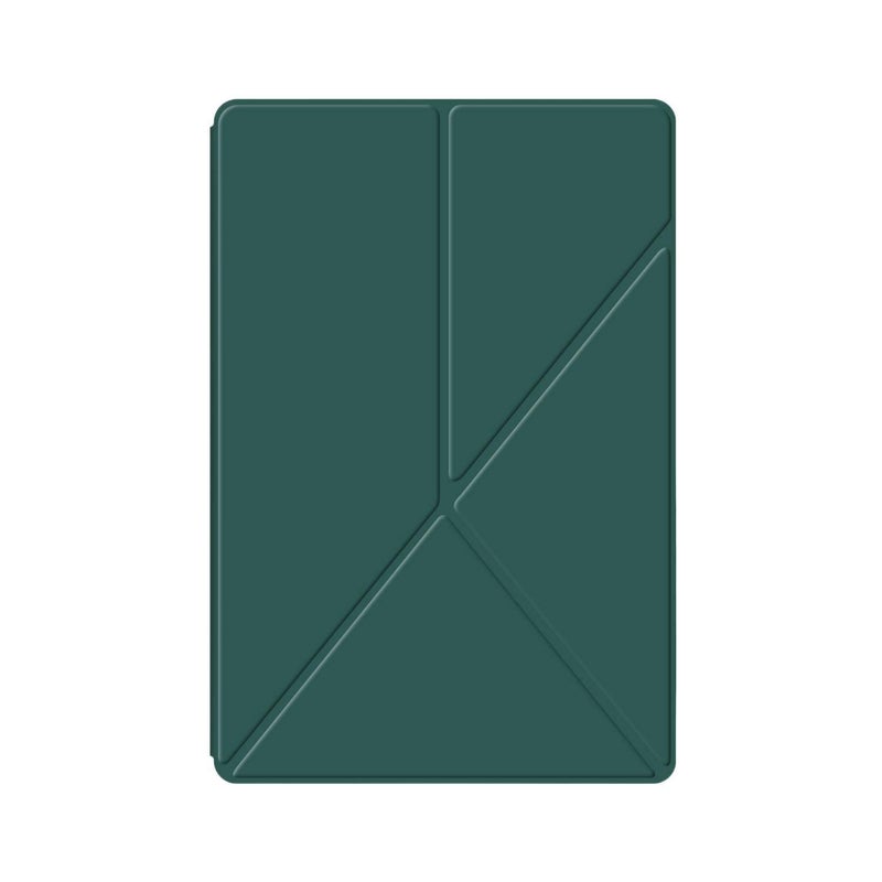 حافظة سامسونج تاب متوافقة مع Samsung Galaxy Tab S11 Ultra / Samsung Galaxy Tab S11 باللون أخضر مع غطاء حماية ووظيفة حامل وحمل يومي للتابلت بوظيفة حامل Samsung Tab خفيف الحمل - Image 1