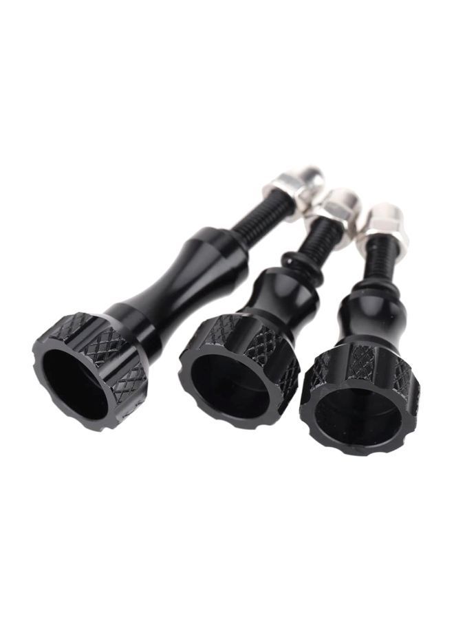 NIBEMINENT Thumb Knob Set Black/Silver  - Image 3