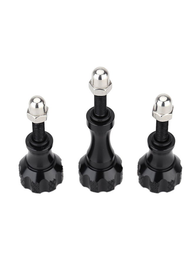 NIBEMINENT Thumb Knob Set Black/Silver  - Image 2