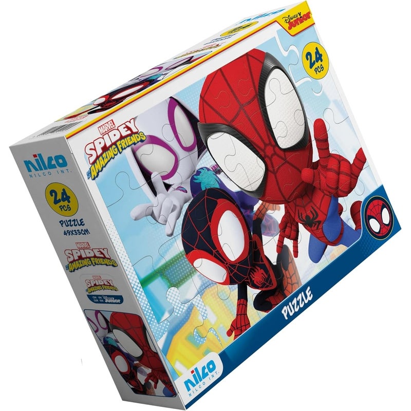 Nilco - Marvel Spidey and Friends Puzzle 24 Pieces - 22560