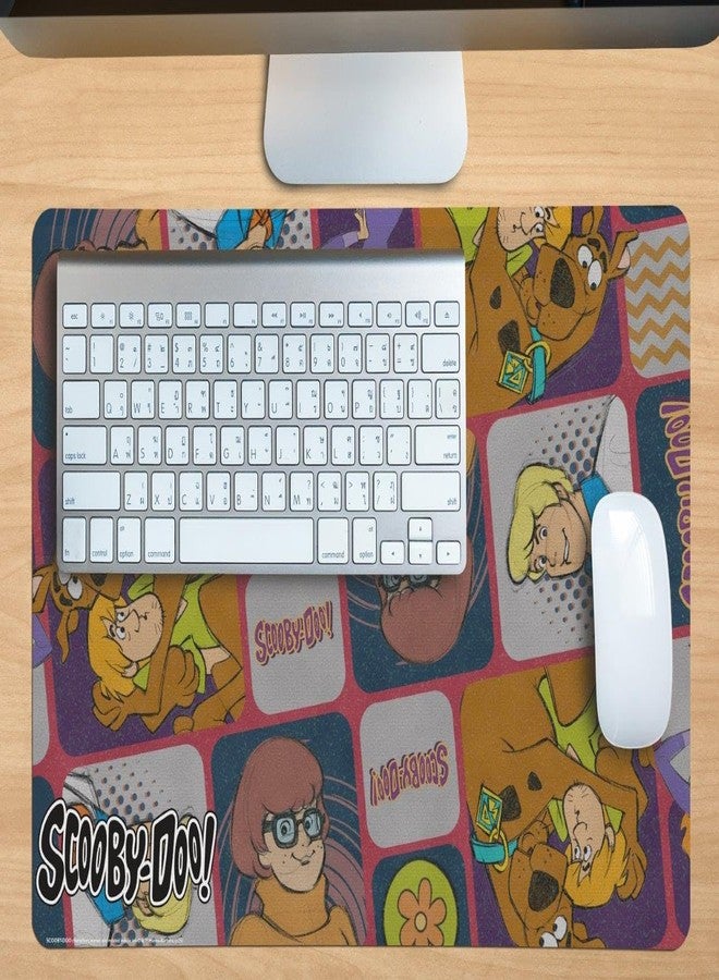 Trend Setters Scooby-Doo - The Gang - Scooby, Shaggy, Velma, Daphne, and Fred - 18” x 12” Rubber Backed Non-Slip Mouse Pad - Desk Mat for Gaming, Office Spaces, Etc. PLM1610050 - Image 3