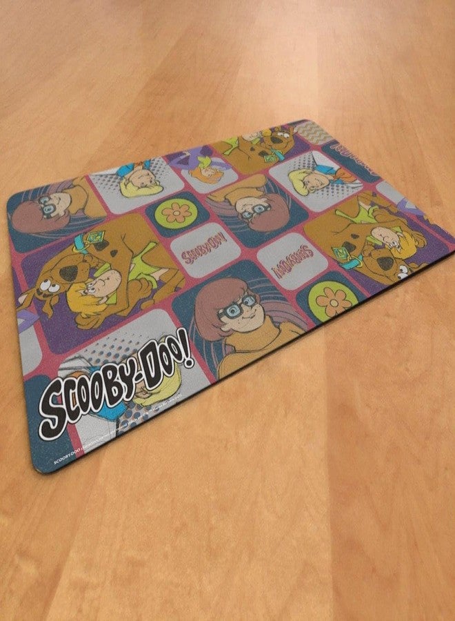 Trend Setters Scooby-Doo - The Gang - Scooby, Shaggy, Velma, Daphne, and Fred - 18” x 12” Rubber Backed Non-Slip Mouse Pad - Desk Mat for Gaming, Office Spaces, Etc. PLM1610050 - Image 2
