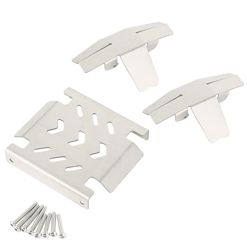 ZXYRC Metal Stainless Steel Full Armor Chassis Armor Guard Axle Protection Plate for LOSI 1/8 LMT Solid AXLE Monster Truck - Image 1