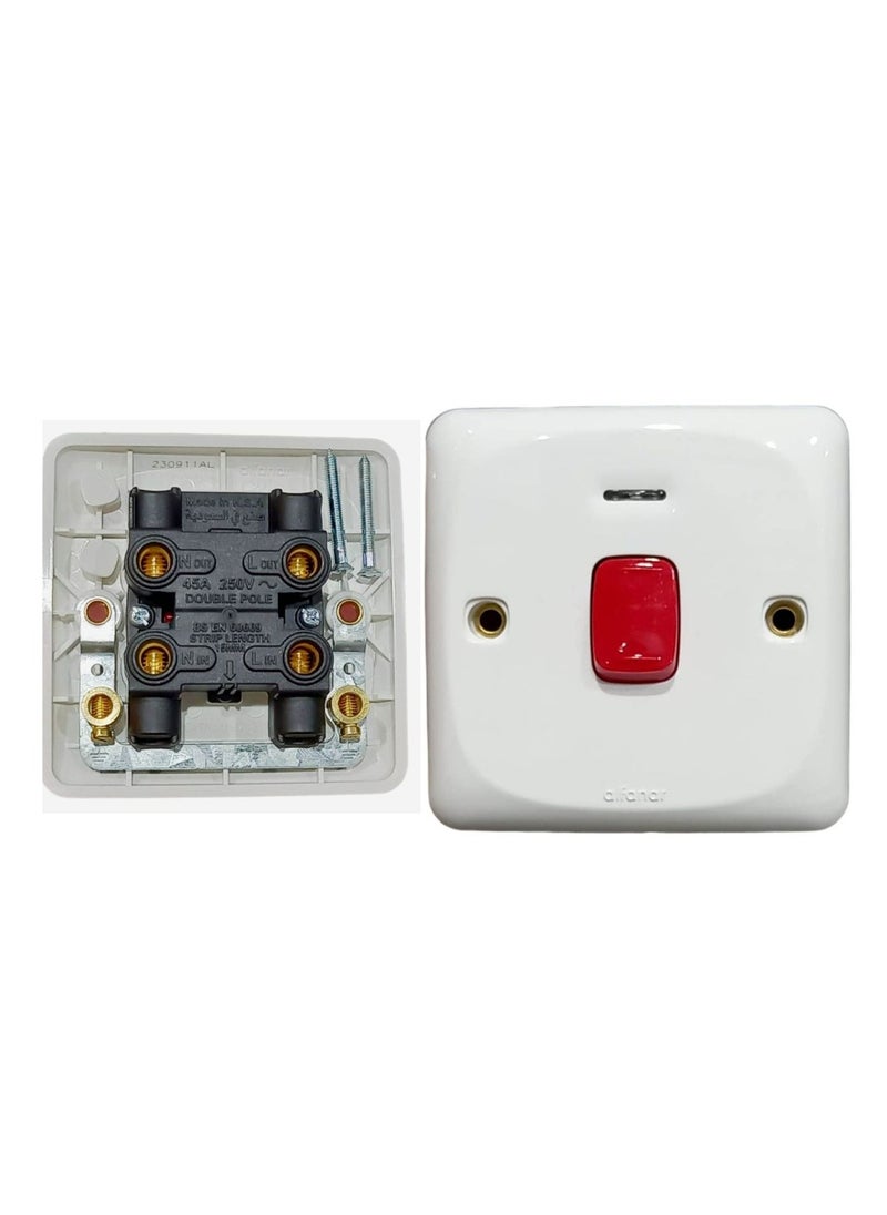 alfanar 45 Amp Air Conditioner Switch With LED Indicator  - Image 1