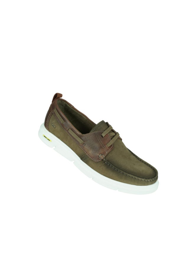 DEMOCRATA - 032-148 Democrata Mens Casual Boat Shoes Shoes 252201-002 Beige - Image 1