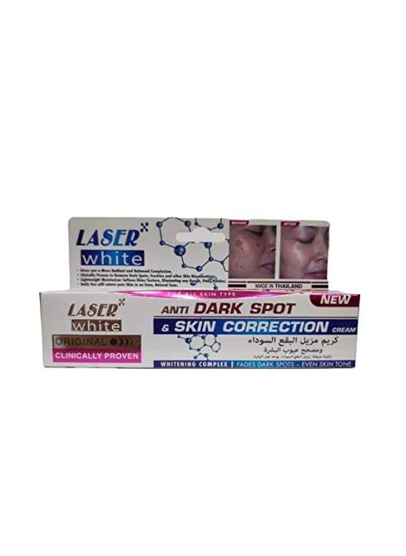 LASER WHITE - Dark spot remover cream and skin blemishes corrector 30g - Image 1