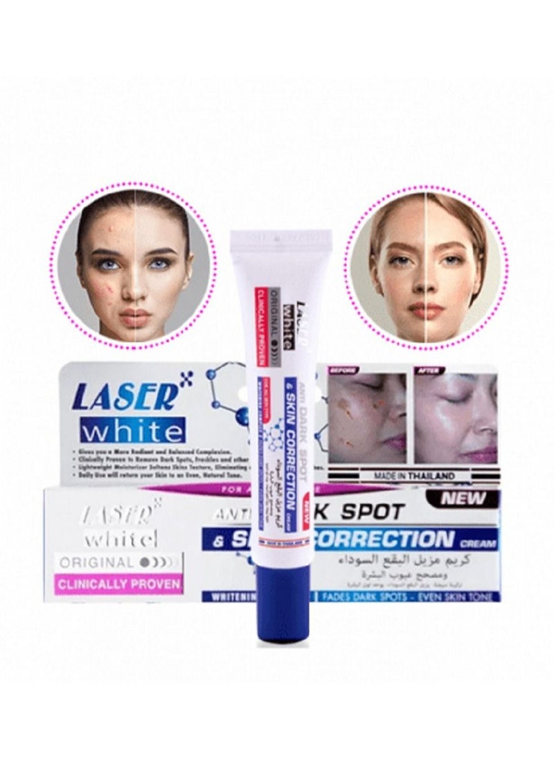 LASER WHITE - Dark spot remover cream and skin blemishes corrector 30g - Image 1