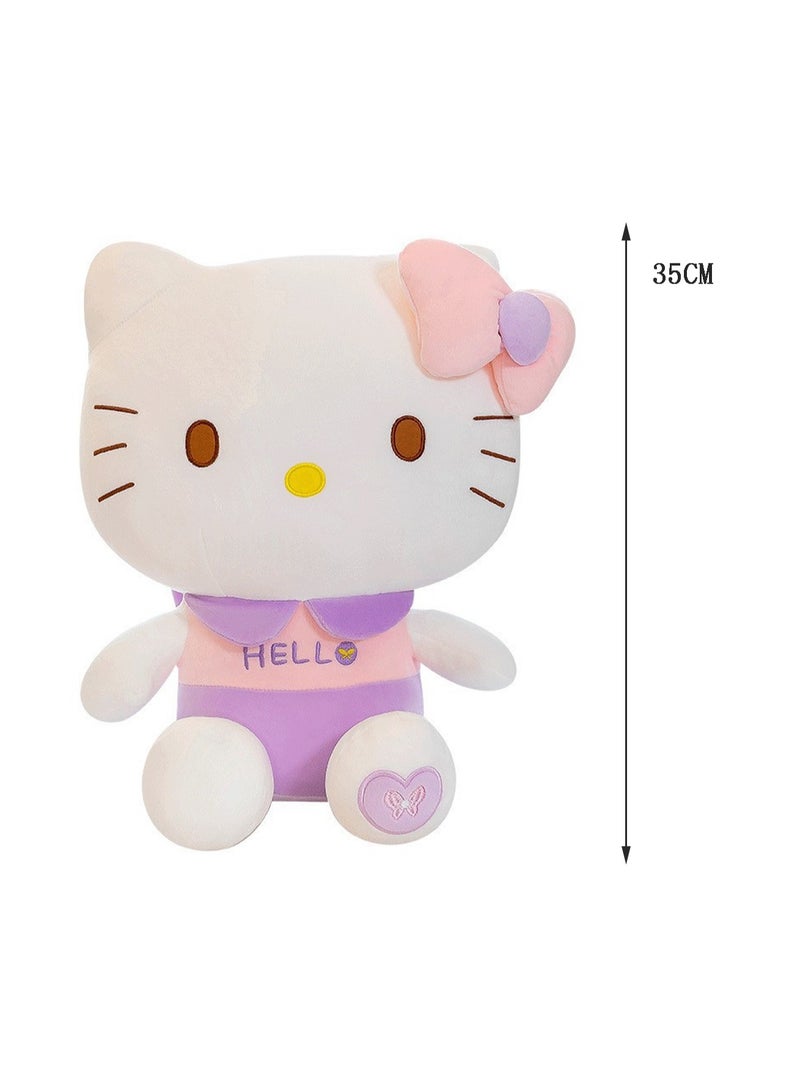 35 CM Cute Kitty Cat Toy Soft Stuffed Cartoon Characters Doll For Girls And Boys All Ages Gift（Style B） - Image 2