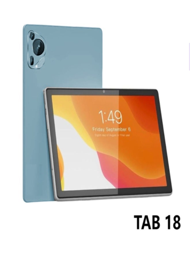 ELTRAZONE TAB 18 10.1 Inch Android 15 Tablet 8GB RAM 512GB ROM with Keyboard and Protective Cover Octa Core WiFi Bluetooth Dual Camera Long Battery Life Blue - Image 1