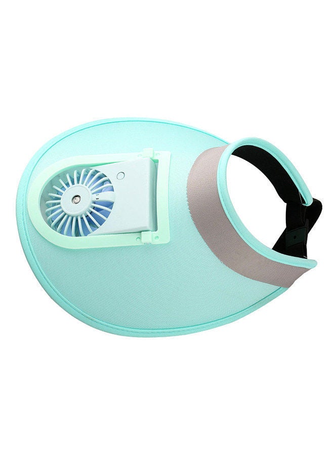 Generic Summer Sport Outdoor Fan Sun Hat Cap Cool for Cycling  - Image 1