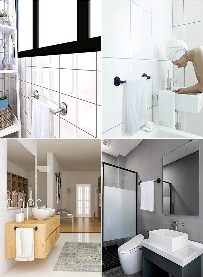 DGYB Suction Cup Towel Bar for Bathroom 17 Inch Brushed Nickel Towel Holder Stainless Steel Premium Kitchen Towel Rack Wall Mounted - Image 4