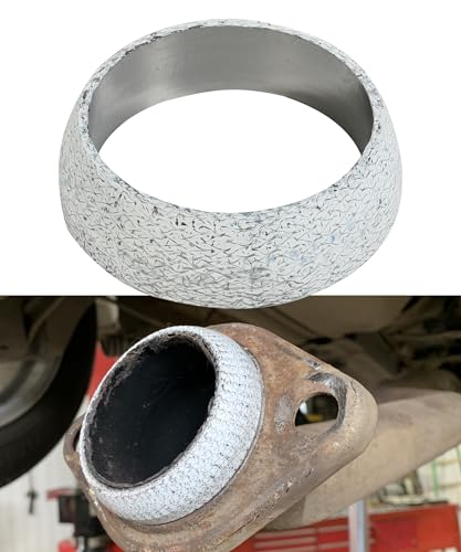 UBOG Exhaust GasketCar Accessories Exhaust Flange Gasket2 Inch 225 Inch 25 Inch 3 Inch Exhaust Manifold GasketCar Exhaust Donut Gasket Seal Ring ReplacementSuitable for Cars Trucks 2inch - Image 1