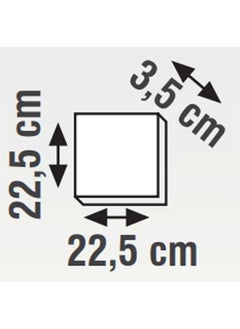 Kendal K2 18W 4000K Warm White Light Surface Mounted Square 22.5X22.5 LED Panel KDL432-B  - Image 3