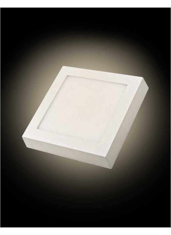 Kendal - K2 18W 4000K Warm White Light Surface Mounted Square 22.5X22.5 LED Panel KDL432-B - Image 1