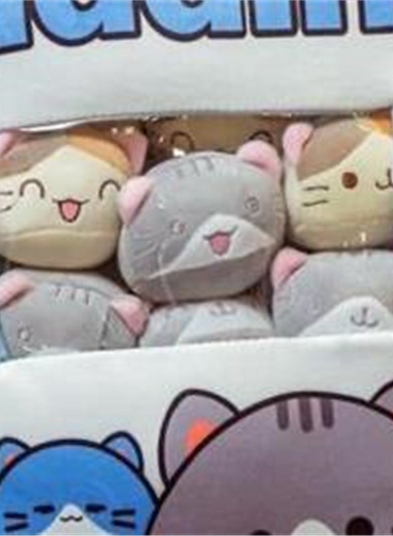 Creative round toys cute cartoon dolls a big bag of creative plush toys  - Image 3