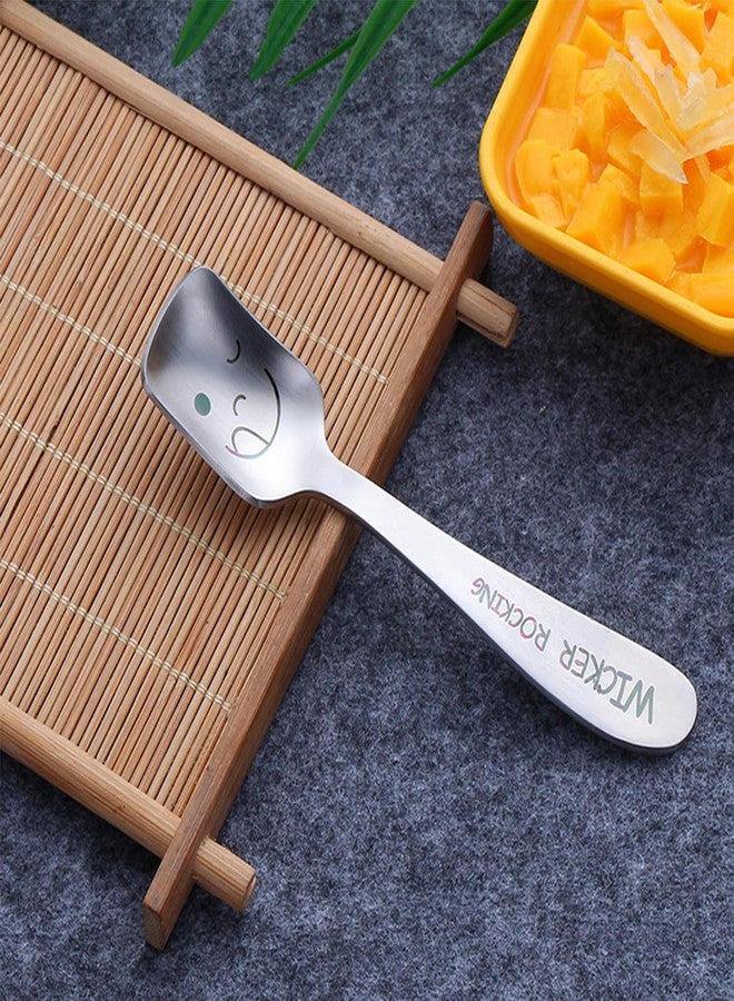 Mockery Children's Cutlery 3pcs Stainless Steel Kid's Toddler Cutlery Set, Children Safe Flatware Utensils Set Includes - 1 x Forks, 2 x Dinner Spoons (Silver) - Image 5