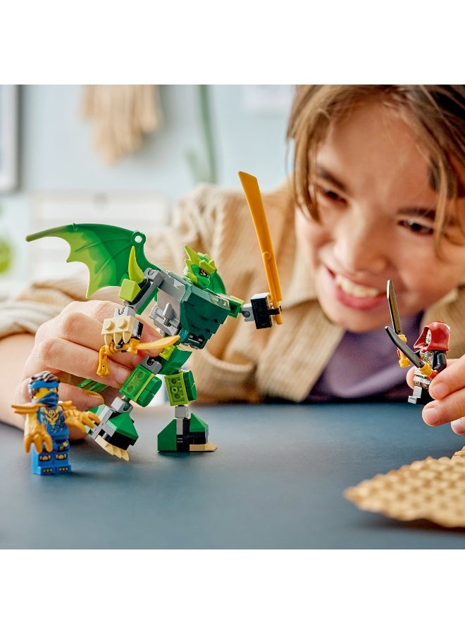 LEGO NINJAGO Lloyd’s Dragon Mech Battle Pack 71862 Building Toy Set (232 Pieces) - Image 3