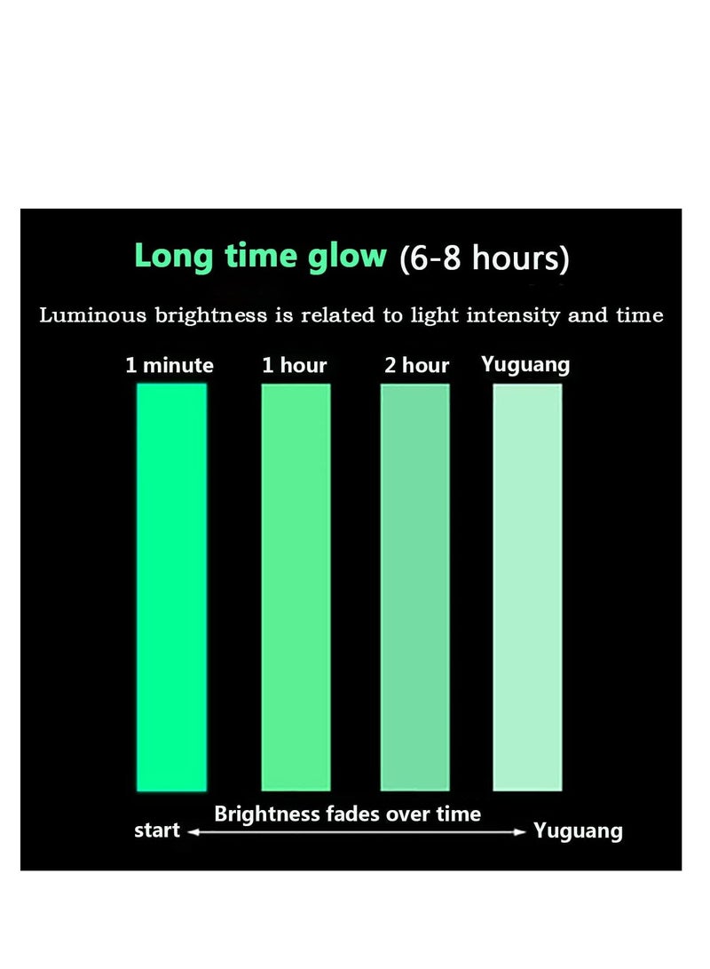 Zikra Luminous Tape Waterproof Stickers Glow in The Dark Self-Adhesive Fluorescent Safety Warning Durable Wearable for Stairs Stage Supplies Decoration 3 Rolls - Image 5