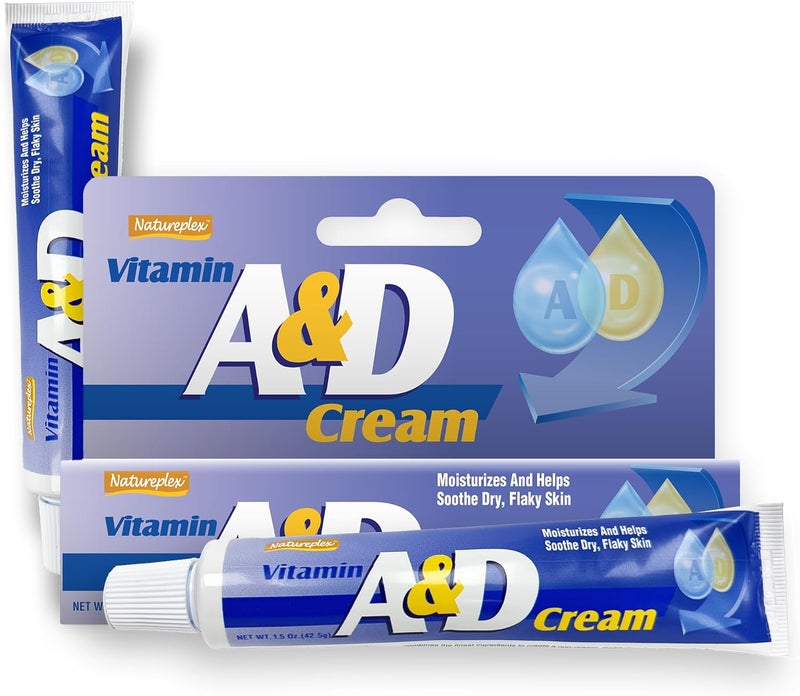 Natureplex A&D Cream 1.5 oz (2 Pack) - For Diaper Rash and Skin Irritation - Made in USA - Image 1