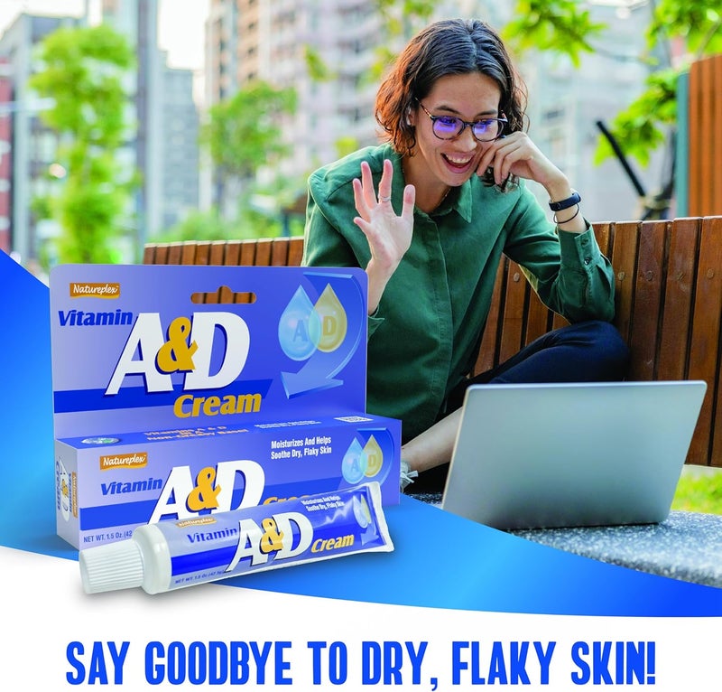 Natureplex A&D Cream 1.5 oz (2 Pack) - For Diaper Rash and Skin Irritation - Made in USA - Image 3