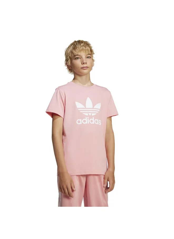 اديداس adidas TREFOIL TEE Pink Originals Kids T-SHIRTS