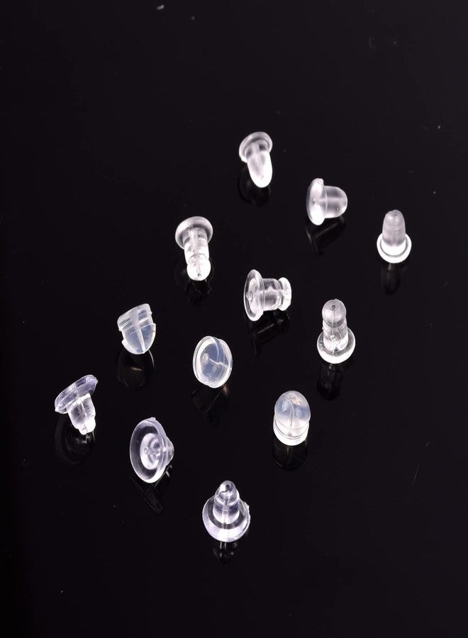 ARRITZ 6 Sizes Earring Backs Rubber, ARRITZ 300PCS Soft Silicone Earring Backs Replacements for Studs, Hook Earring, Hoops - Image 3