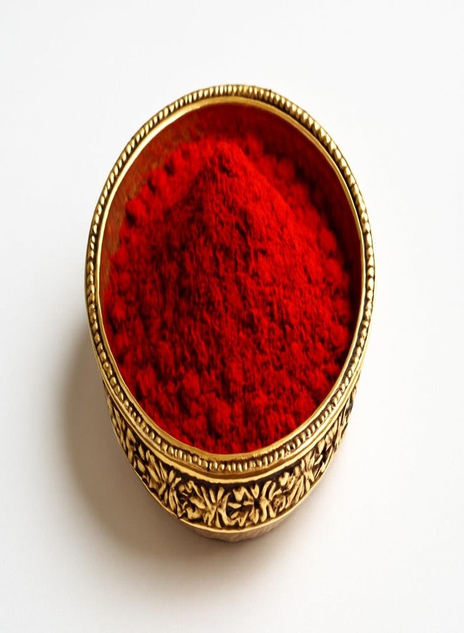 Santarms Traditional Organic Natural Red Sindoor Powder | Herbal Laal Sindur, Kumkum for Puja, Daily Use & Traditional Rituals - Image 1