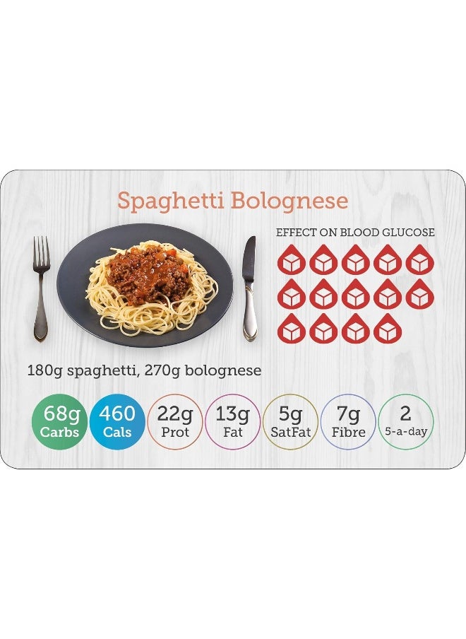 null - Carbs & Cals Flashcards PACK 1: 64 double-sided flashcards to improve your carb & - Image 1