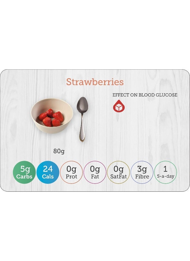 null - Carbs & Cals Flashcards PACK 1: 64 double-sided flashcards to improve your carb & - Image 1