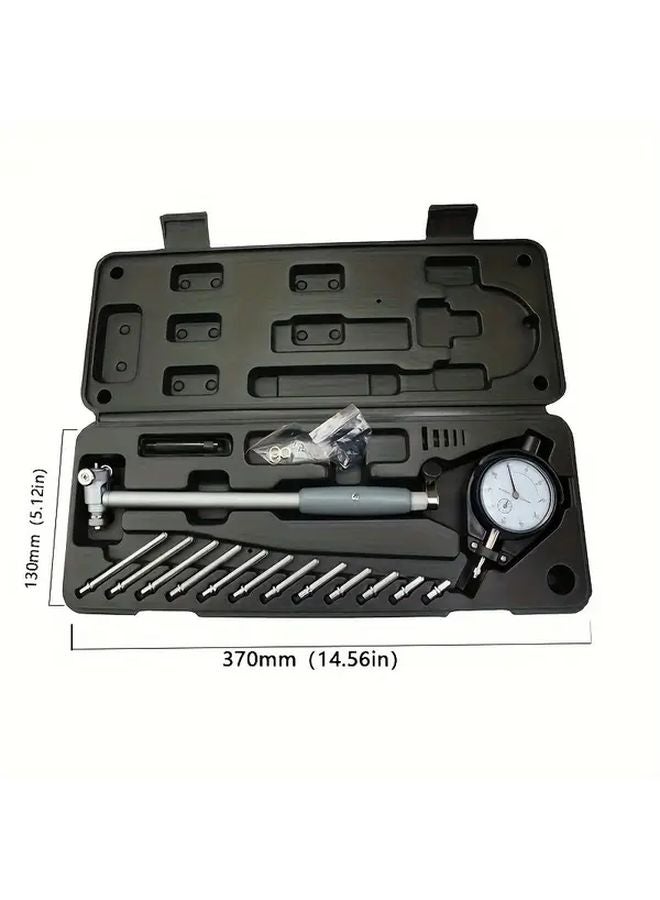 50 160mm Dial Gauge Micrometer With 360 Rotating Handle Extension Bar Steel Construction Industrial Grade Precision Measurement Tool - Image 1