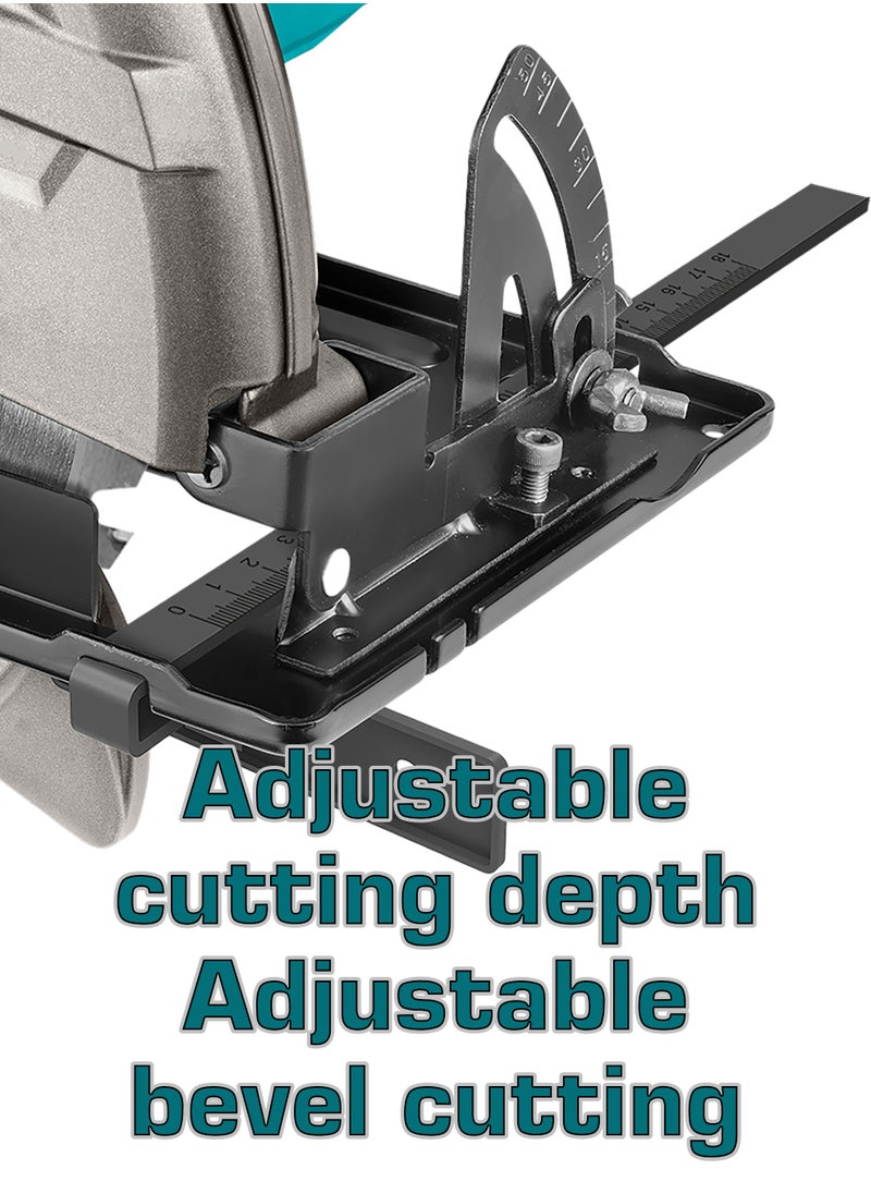 TOTAL Total Circular Saw, 235mm Blade, 2200W, 80mm Cutting Depth, 4300rpm  - Image 3