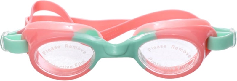 MINSA Swim Goggles in Box M108 Light Blue/Pink for Swimming and Water Sports