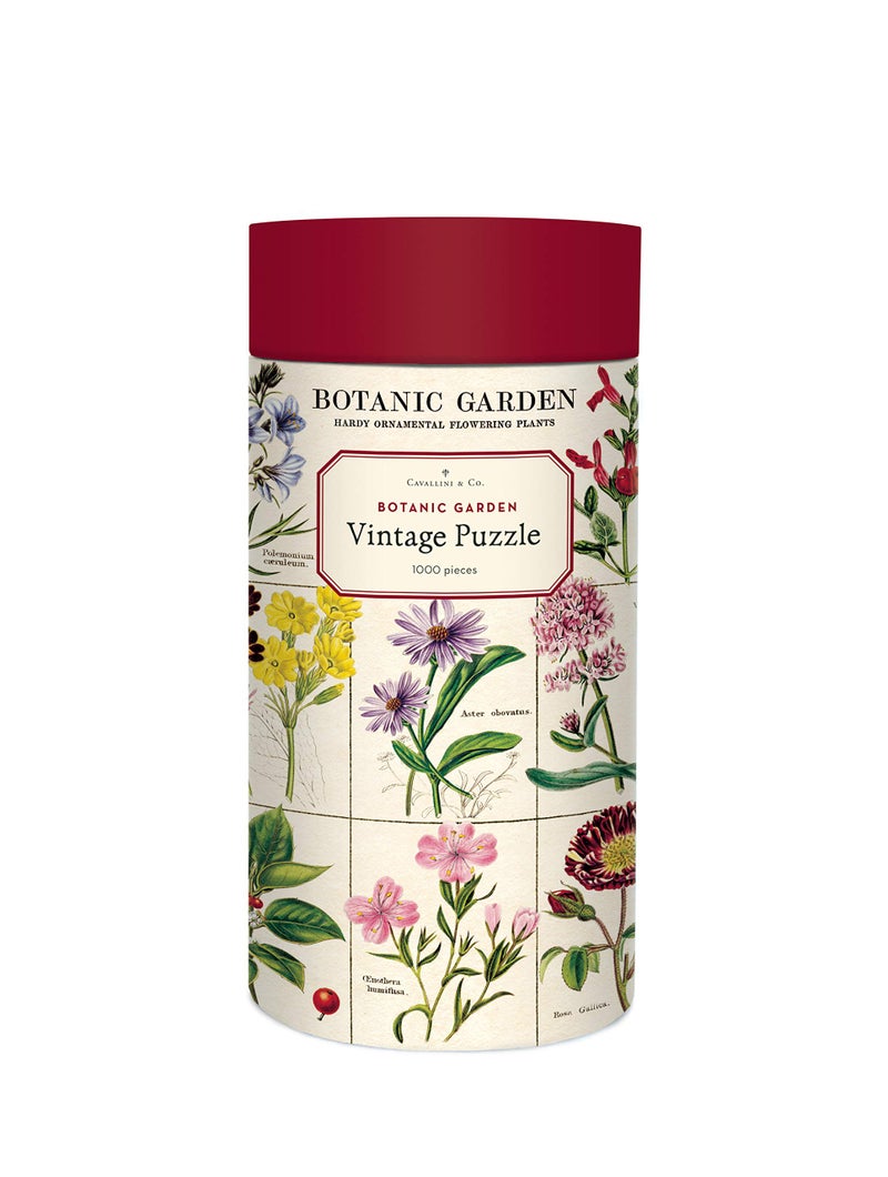 CAVANILLI & CO. Cavallini Papers & Co. Botanic Garden 1,000 Piece Puzzle, Multi - Image 2