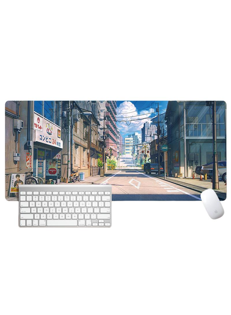 Y&D Van Gogh'S Oil And Landscape Paintings Gaming Mouse Pad Extended Large Mat Desk Pad Stitched Edges Mousepad Long Mouse Pad And Non-Slip Rubber Base Mice Pad 800X300X4mm