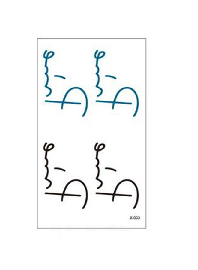 Fashion Temporary Tattoo Sticker - Image 1