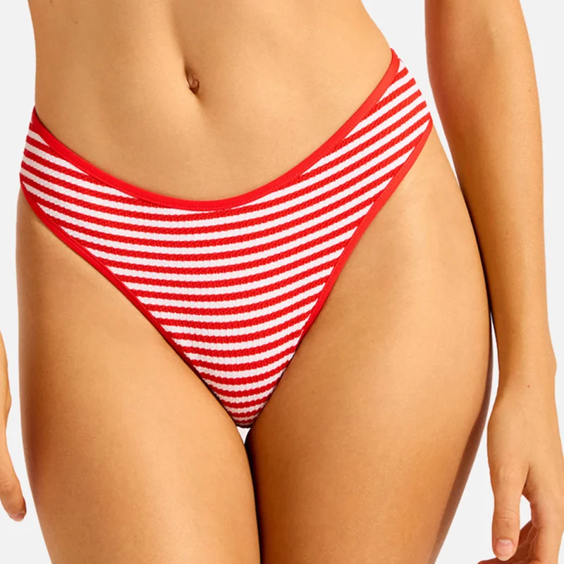 SEAFOLLY Clubhouse High Leg Bikini Bottom - Women
