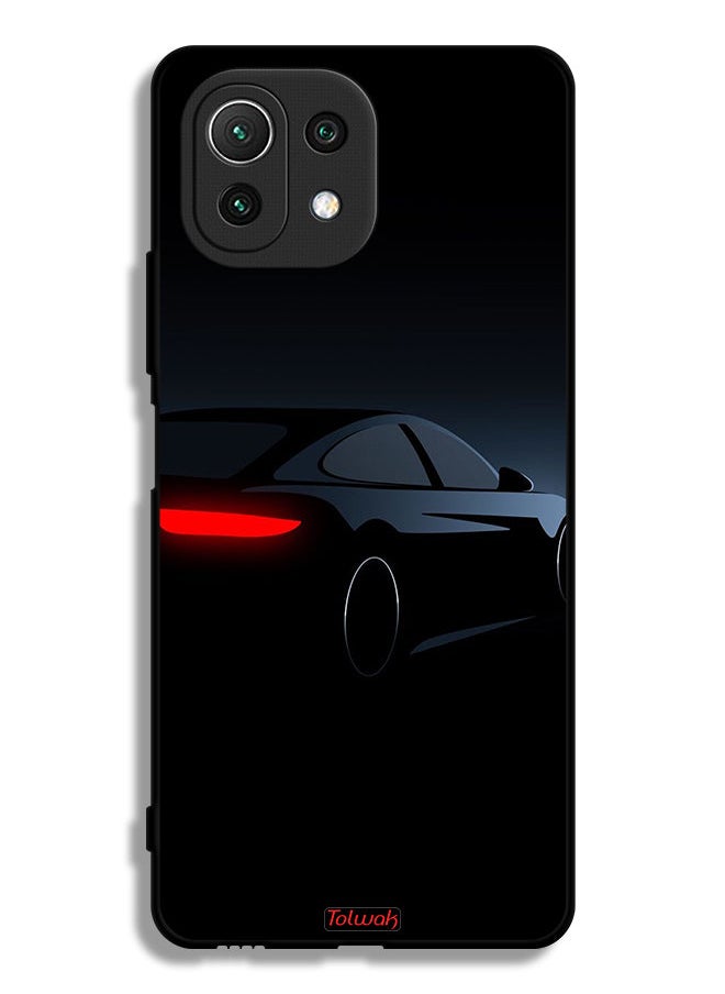 Tolwak Xiaomi Mi 11 Lite 5G Protective Case Cover Dark Car  - Image 2