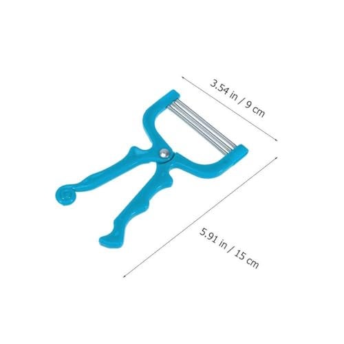 FRCOLOR Facial Hair Remover Threading Tool Manual Epilator for Women Quick Root Hair Removal Smooth Skin Beauty Tool Set - Image 3