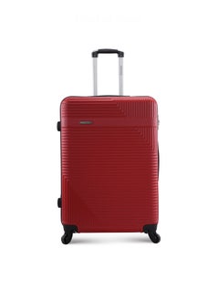 PARAJOHN Neto 3 Piece ABS Hardside Spinner Luggage Trolley Set 20/24/28 Inch Red  - Image 3